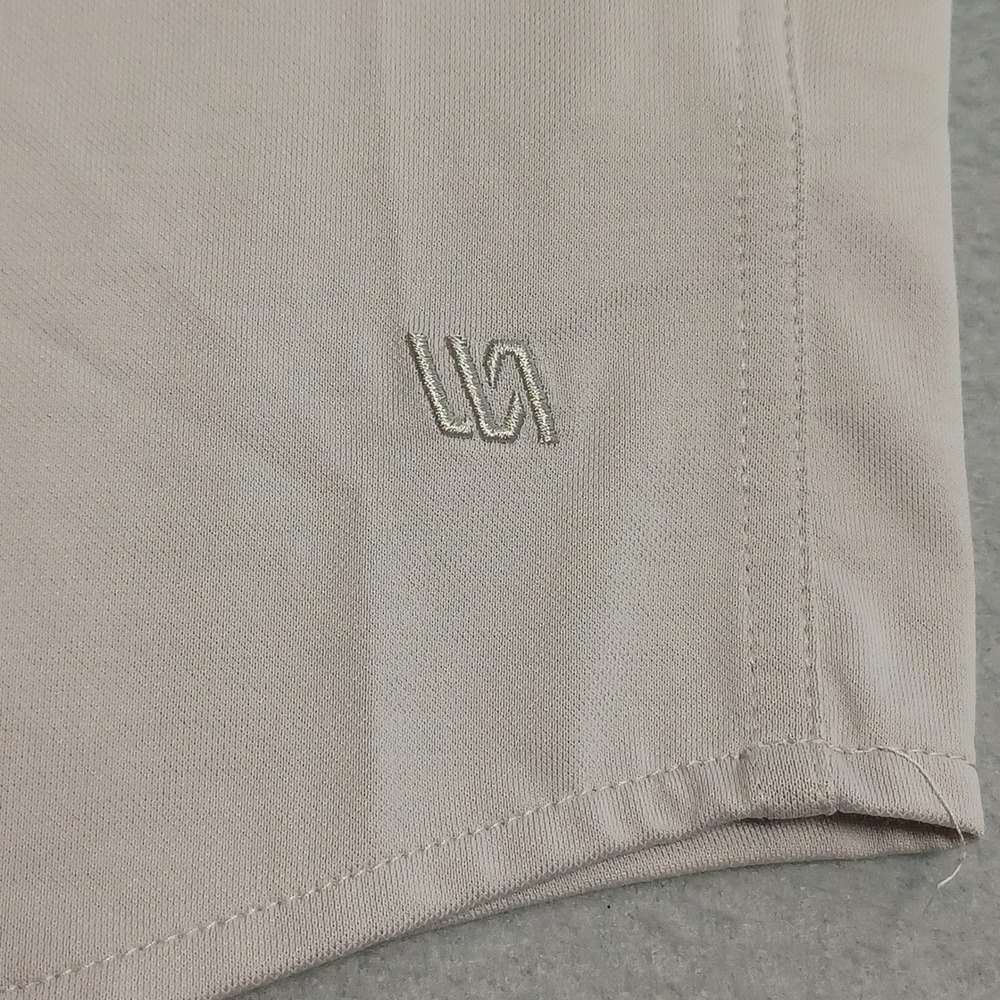 VRST Short Sleeve Button Up Mens M Light Grey SS Button Up Four-Way Stretch - Picture 8 of 12
